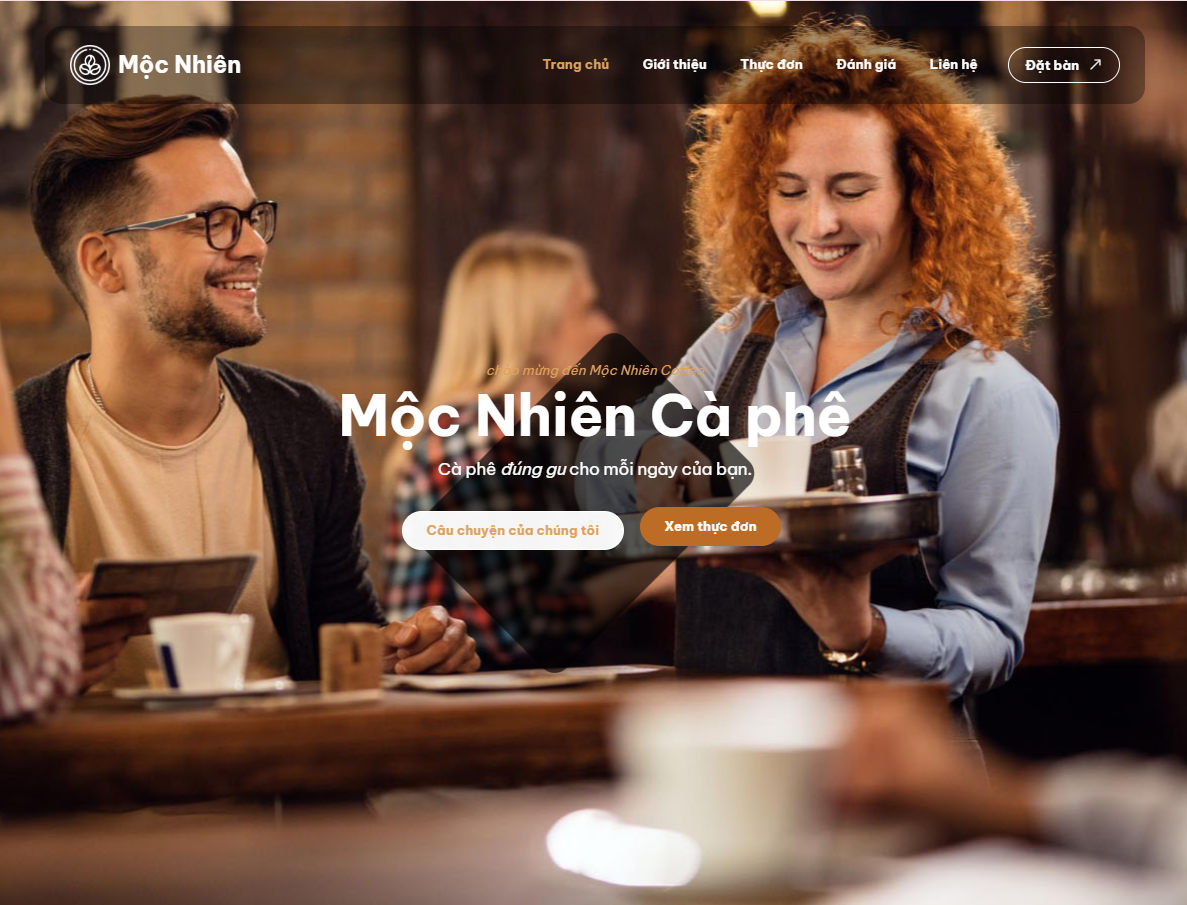 Quán Cafe Mộc Nhiên